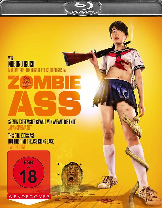 Zombie Ass Blu-ray Disc
