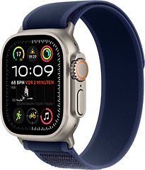 Apple Watch Ultra 2 49 mm Cassa in Titanio Naturale con Cinturino Trail Loop M/L colore Blu [Wi-Fi + Cellulare]