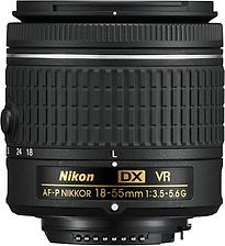 Nikon AF-P DX NIKKOR 18-55mm F3.5-5.6 G VR 55 mm