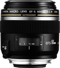Canon EF-S 60 mm F2.8 USM Macro 52 mm Obiettivo