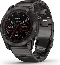 Garmin Fenix 7X 51 mm grigio ardesia con cinturino in metallo color grigio ardesia [Wi-Fi, Sapphire Solar Edition]