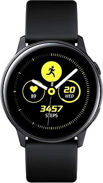 Samsung Galaxy Watch Active 40 mm nero con cinturino sportivo nero [Wi-Fi]