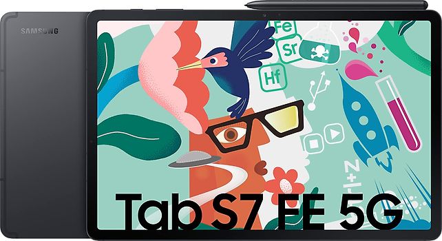 Samsung Galaxy Tab S7 FE 5G 12,4" 64GB [Wi-Fi + 5G] negro