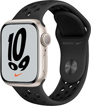 posponer Descifrar rechazo Comprar Apple Watch Nike Series 7 45 mm Caja de aluminio en estrella polar  - Correa Nike Sport gris/negro [Wifi] barato reacondicionado | rebuy