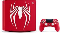 Image of Sony Playstation 4 slim 1 TB [Spider-Man Limited Edition incl. draadloze controller] rood (Refurbished)