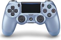 Image of Sony PS4 DualShock 4 draadloze controller [2e versie] titaanblauw (Refurbished)