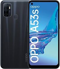 Image of Oppo A53s Dual SIM 128GB zwart (Refurbished)