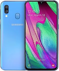 Image of Samsung Galaxy A40 Dual SIM 64GB blauw (Refurbished)
