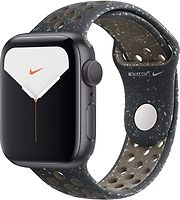 Apple Watch Nike Series 5 44 mm aluminium kast space grey op sportbandje van Nike antraciet zwart wifi verkopen rebuy