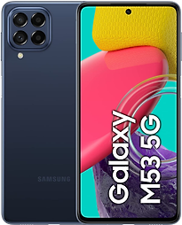 Image of Samsung Galaxy M53 5G Dual SIM 128GB blauw (Refurbished)