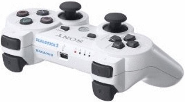Manette Sony PS3 DualShock 3 blanche