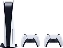 Sony PlayStation 5 825 GB [incl. 2 Dual Sense wireless controller] bianco