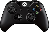 Image of Xbox One Wireless Controller [3,5-mm-stereo-headsetpoort] zwart (Refurbished)