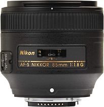 Image of Nikon AF-S NIKKOR 85 mm F1.8 G 67 mm filter (geschikt voor Nikon F) zwart (Refurbished)