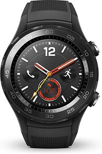 Image of Huawei Watch 2 45 mm met zwarte sportband [wifi + 4G] zwart (Refurbished)