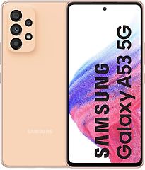 Image of Samsung Galaxy A53 5G Dual SIM 256GB oranje (Refurbished)