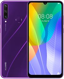Huawei Y6p Dual SIM 64GB lilla
