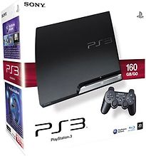 Image of Sony PlayStation 3 slim 160 GB, [J-Model] zwart (Refurbished)