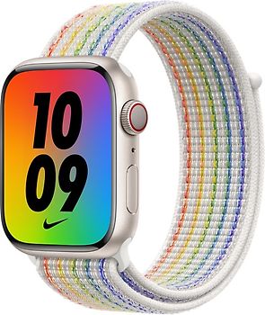 operador Materialismo Cinemática Comprar Apple Watch Nike Series 7 45 mm Caja de aluminio en estrella polar  con correa Nike Sport Loop multicolor [Wifi + Cellular] barato  reacondicionado | rebuy
