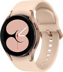 Samsung Galaxy Watch4 40 mm Cassa in Alluminio pink gold con Cinturino in Silicone pink gold [WiFi]