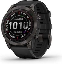 Garmin Fenix 7 47 mm nero con cinturino in