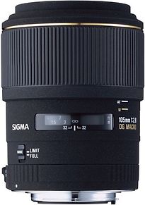 Image of Sigma 105 mm F2.8 DG EX Macro 58mm filter (geschikt voor Canon EF) zwart (Refurbished)