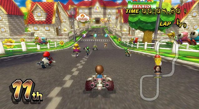 Mario Kart Wii mit Lenkrad Bundleversion gebraucht kaufen