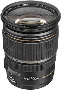Image of Canon EF-S 17-55 mm F2.8 IS USM 77 mm filter (geschikt voor Canon EF-S) zwart (Refurbished)