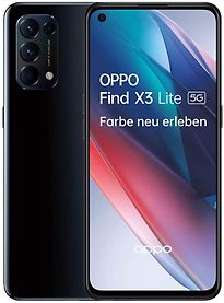Image of Oppo Find X3 Lite Dual SIM 128GB zwart (Refurbished)