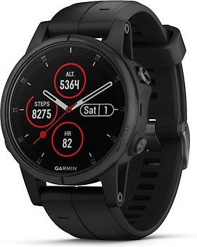 Achat reconditionn Garmin Fenix 5S Plus 42 mm noir au bracelet en