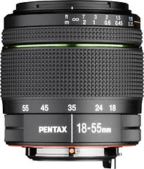 Image of Pentax smc DA 18-55 mm F3.5-5.6 AL WR 52mm filter (geschikt voor Pentax K) zwart (Refurbished)