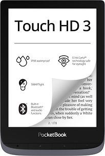 Image of PocketBook Touch HD 3 6 16GB [wifi] metaalgrijs (Refurbished)