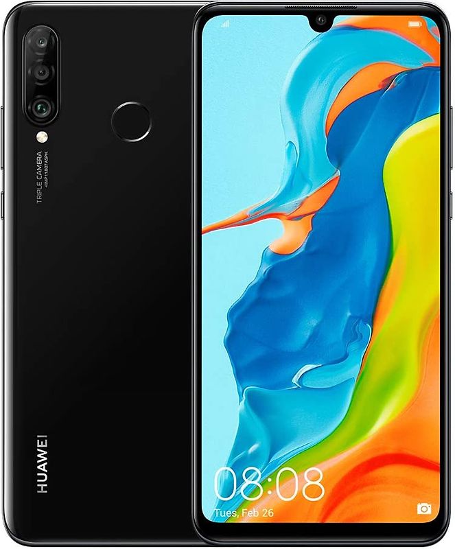 Rebuy Huawei P30 lite Dual SIM 256GB [Nieuwe editie] zwart aanbieding