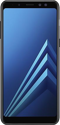 Image of Samsung Galaxy A8 (2018) Dual SIM 32GB zwart (Refurbished)