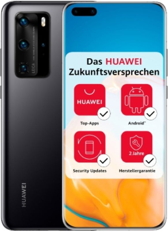 Rebuy Huawei P40 Pro Dual SIM 256GB zwart aanbieding