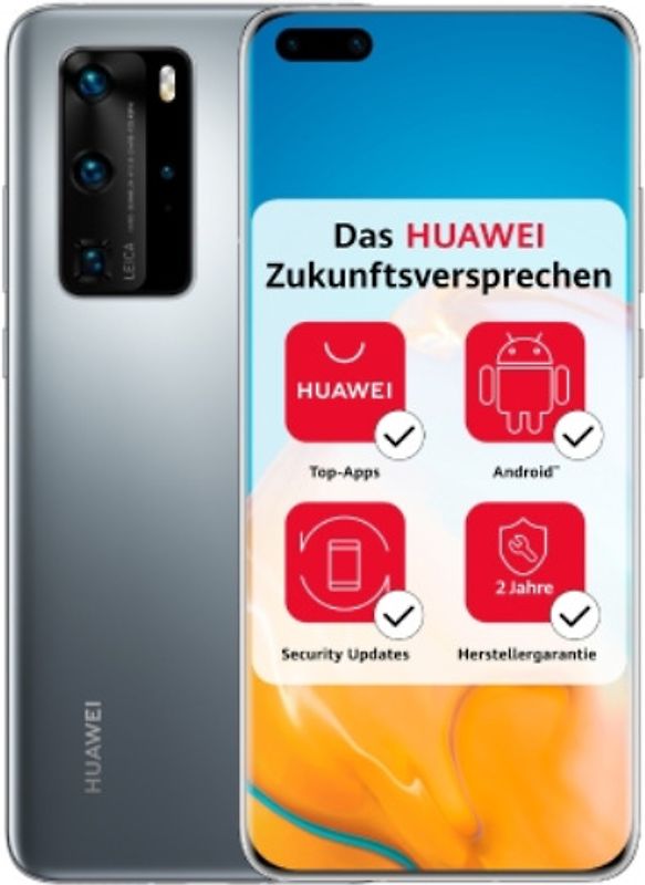 Rebuy Huawei P40 Pro Dual SIM 256GB zilver aanbieding
