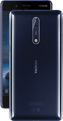 Nokia 8 Dual Sim 128 Go Polished Blue