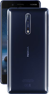 Image of Nokia 8 Dual SIM 128GB blauw (Refurbished)