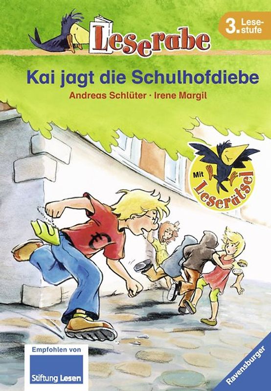 Leserabe Schulausgabe in Broschur - Kai jagt die Schulhofdiebe