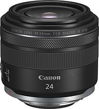 Image of Canon RF 24 mm F1.8 Macro IS STM 52 mm filter (geschikt voor Canon RF) zwart (Refurbished)