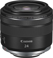Canon Rf 24 Mm F1.8 Macro Is Stm 52 Mm Objectif (Adapt� À Canon Rf) Noir