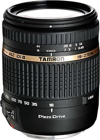 Tamron 18-270 mm F3.5-6.3 Di PZD VC II 62 mm Obiettivo (compatible con Sony A-mount) nero