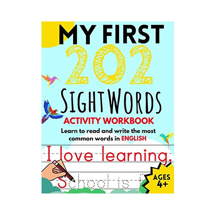 My First 202 Sight Words Activity Workbook: Top 202 English Sight Words ...
