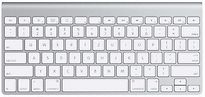 Apple Wireless Keyboard [deutsches Tastaturlayout, QWERTZ, Bluetooth]