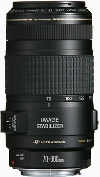 Image of Canon EF 70-300 mm F4.0-5.6 IS USM 58 mm filter (geschikt voor Canon EF) zwart (Refurbished)