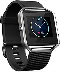 Montre Sport Fitbit Blaze Small Noir Et Argent