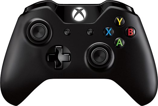 Microsoft Xbox One Mando inalámbrico [Toma de auriculares 3,5-mm] negro barato reacondicionado |
