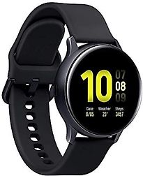 Samsung Galaxy Watch Active2 44 mm Cassa in Alluminio nero con Cinturino Sport black [WiFi + 4G]