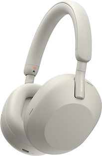 Casque Audio À Réduction De Bruit Bluetooth Sony Wh1000Xm5 Argent