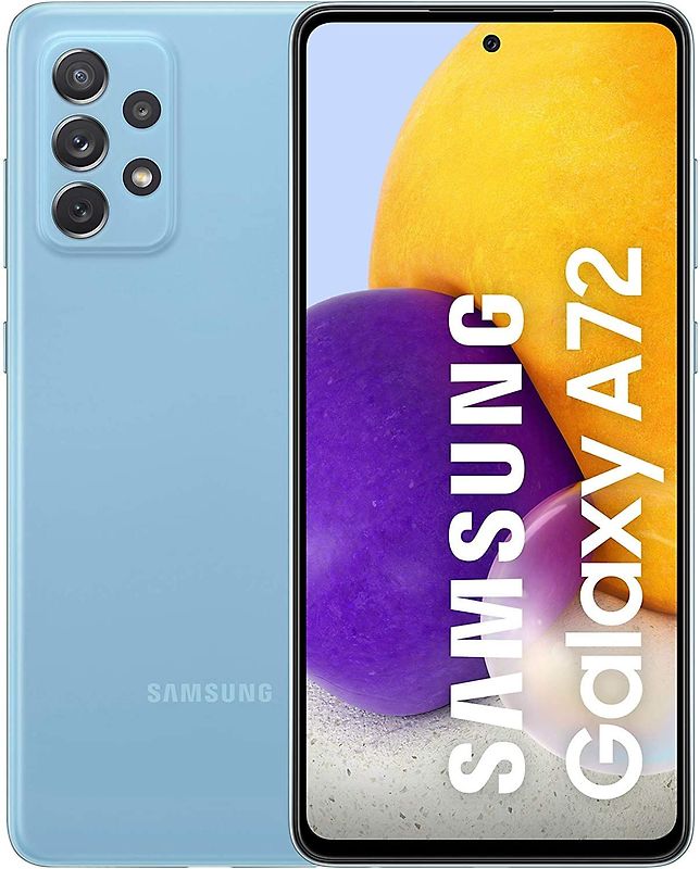 Rebuy Samsung Galaxy A72 Dual SIM 128GB blauw aanbieding